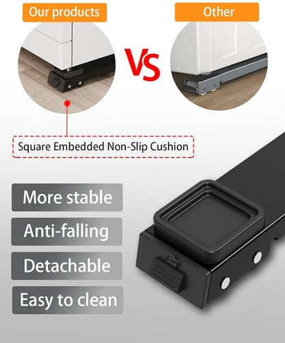 BASES AJUSTABLES PARA MOVER ELECTRODOMESTICOS CON FRENOS