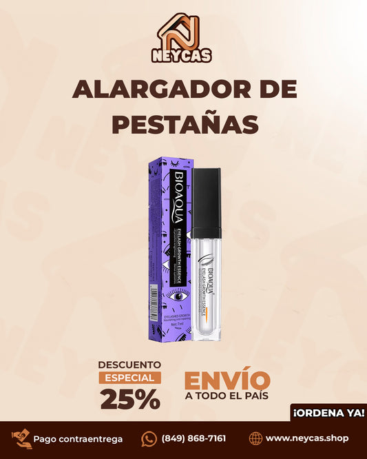 Alargador de pestañas BioAqua™ | ¡Haz crecer tus pestañas y cejas de forma natural en 3 semanas!