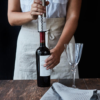 DESTAPADOR DE VINOS AUTOMÁTICO JUEGO DE 4 PIEZAS - SACA CORCHOS, DESTAPADOR, DISPENSADOR Y SELLADOR.