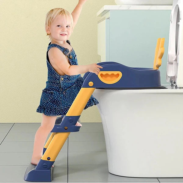 ASIENTO DE INODOROS PARA NiÑOS CON ESCALERA - CALIDAD SUPERIOR