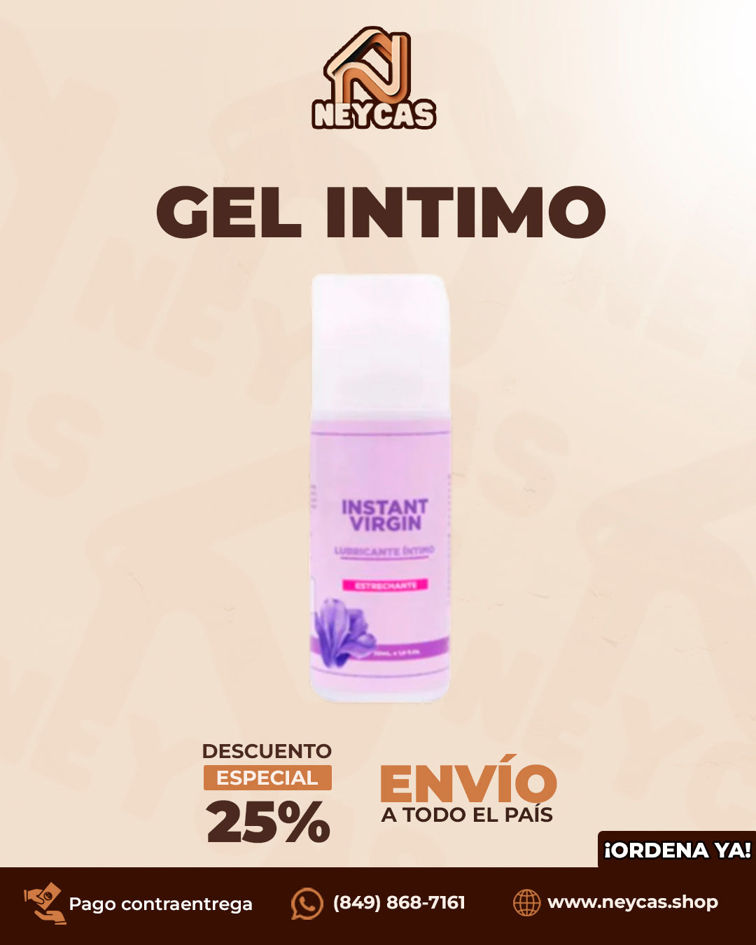 Gel Intimo Instant Virgin™ |  Tonifica, hidrata y refresca tu zona íntima de forma segura y natural