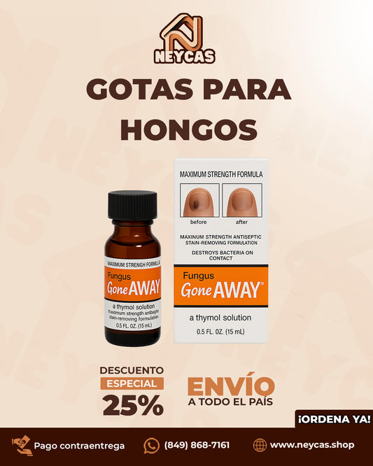 Gotas para Hongos NaturalFix™ | ¡Dile adiós a los hongos con estas gotas milagrosas!