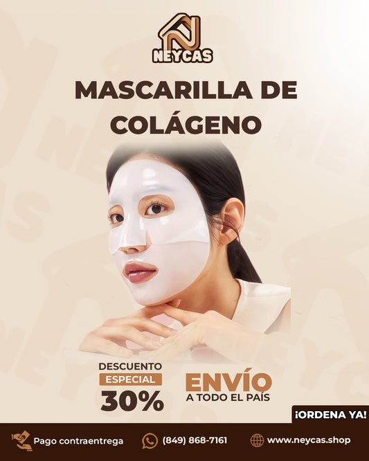OFERTA: x6 (SEIS) Mascarillas de Colágeno GlowSkin™ | Revoluciona tu rutina de noche con esta Mascarilla de Colágeno Probiótica
