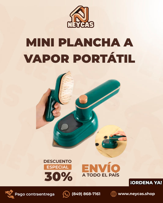 Mini Plancha a Vapor SteamGo™ |  ¡Plancha Compacta, Resultados Profesionales en Segundos!