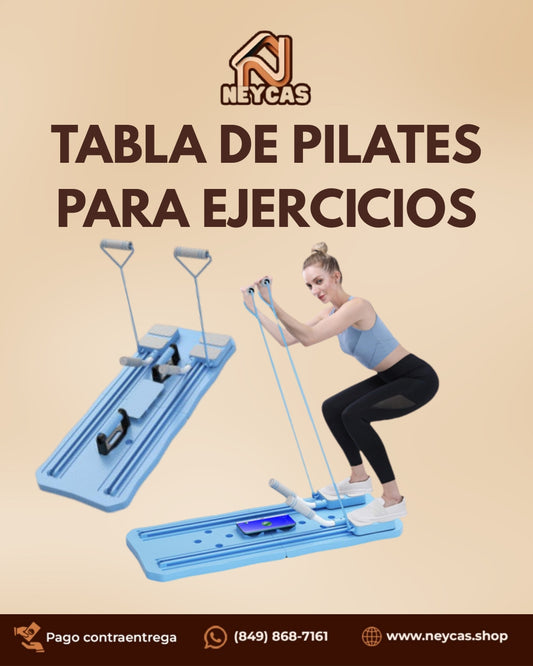 Tabla de Pilates multifuncional | Pierde Grasa y Gana Fuerza desde la Comodidad de tu Hogar