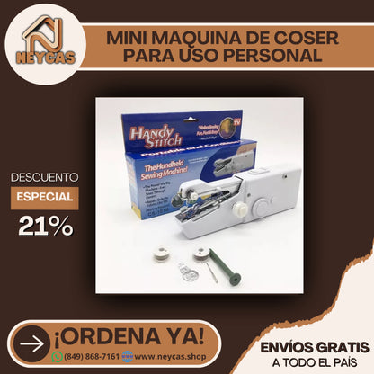 MINI GRAPADORA COSEDORA DE USO FÁCIL, RÁPIDO Y PORTABLE - COSE TODO TIPO DE TELA