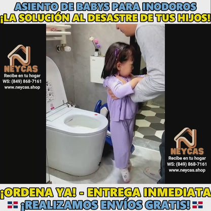 ASIENTO DE INODOROS PARA NiÑOS CON ESCALERA - CALIDAD SUPERIOR