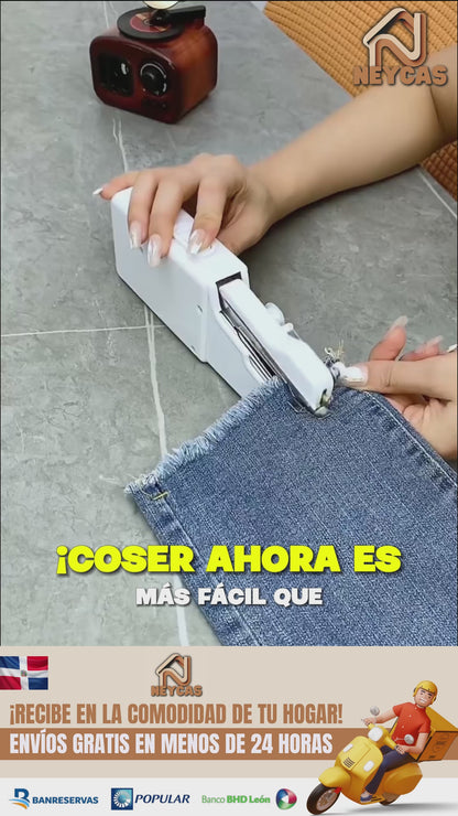 MINI GRAPADORA COSEDORA DE USO FÁCIL, RÁPIDO Y PORTABLE - COSE TODO TIPO DE TELA
